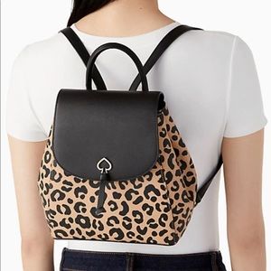 New Kate spade adel leather backpack